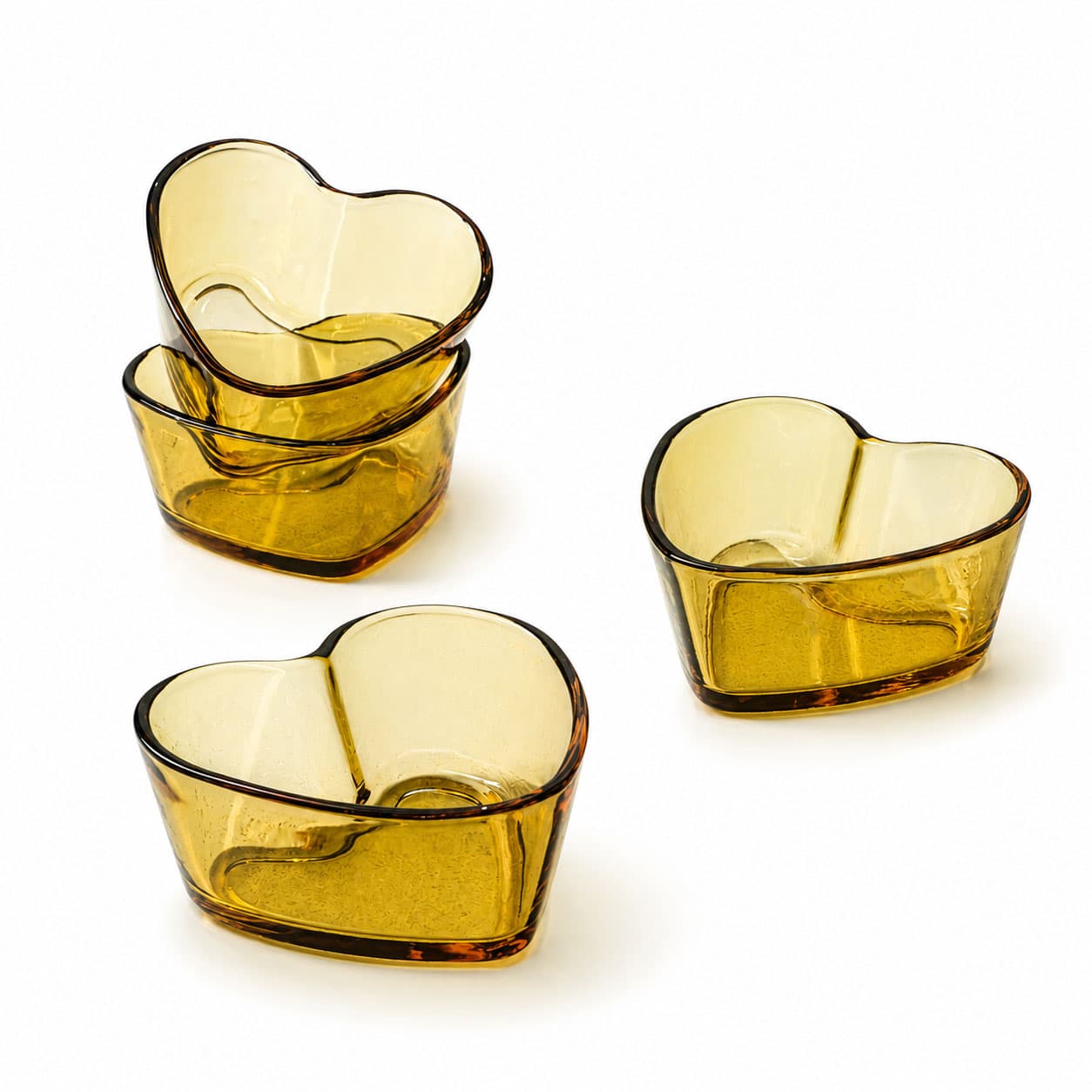 Set x 4 Mini Recipientes Refractarios Corazón / Home Elements